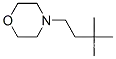 Molecular Structure of 29846-91-1 (4-(3,3-Dimethylbutyl)morpholine)